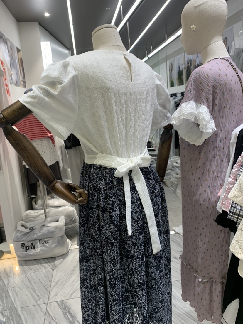 BE&be韓國直郵女裝新品推薦真品職業24春夏時尚人氣連衣裙BE&be連衣裙