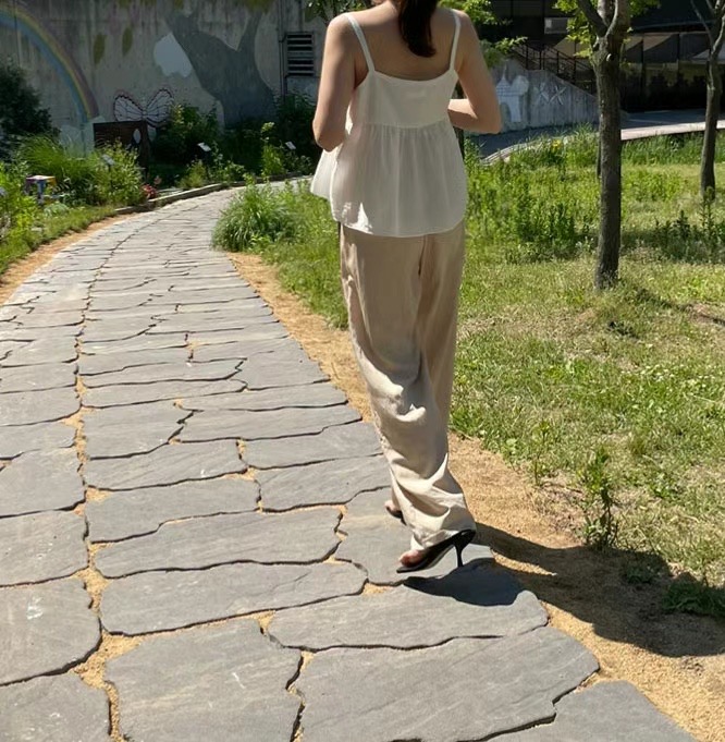 DOVER韓國直郵女士新品24秋夏時尚職業熱賣人氣推薦吊帶背心DOVER吊帶/背心