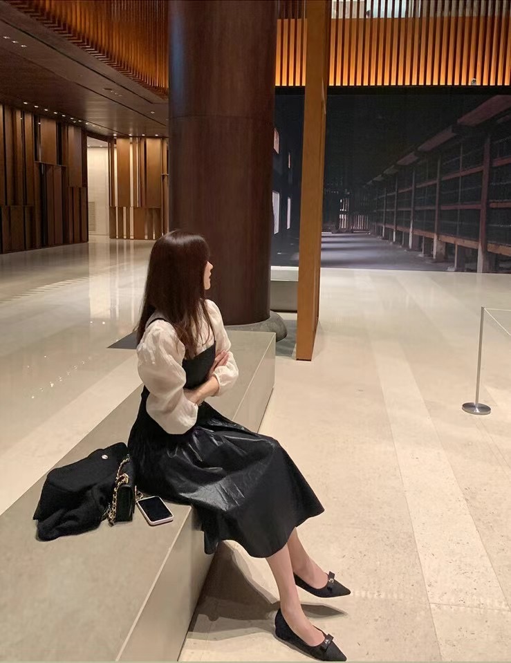 Le vral韓國直郵東大門代購女裝新品職業24春夏熱賣連衣裙Le vral連衣裙