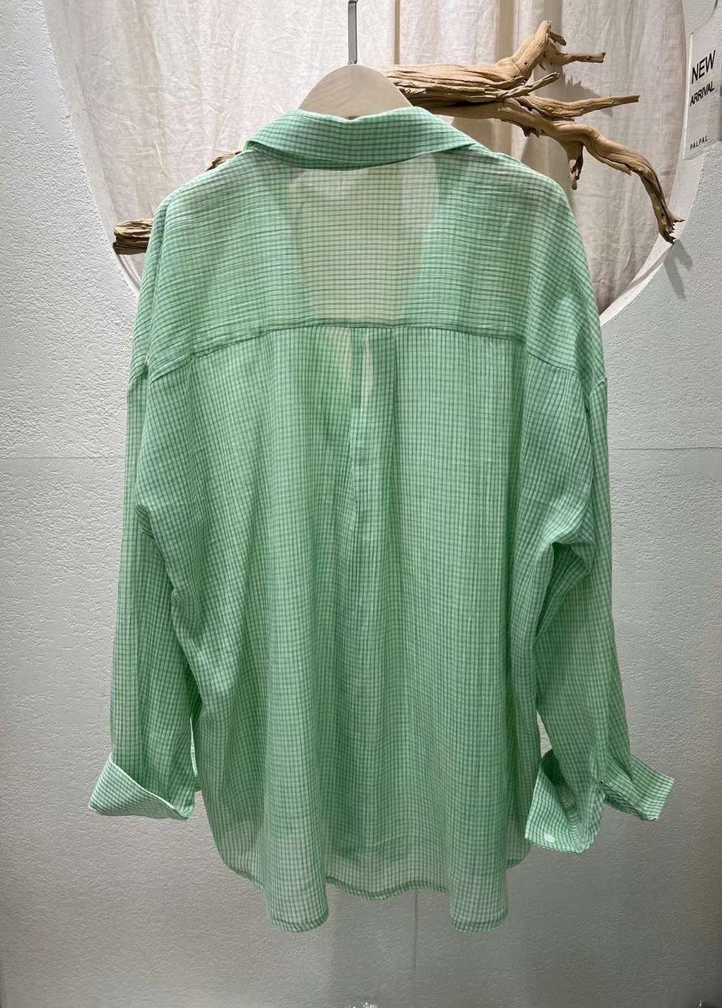 PALPAL直郵韓國代購女裝新款熱賣24春夏真品人氣襯衫蕾絲衫PALPAL襯衫/蕾絲衫