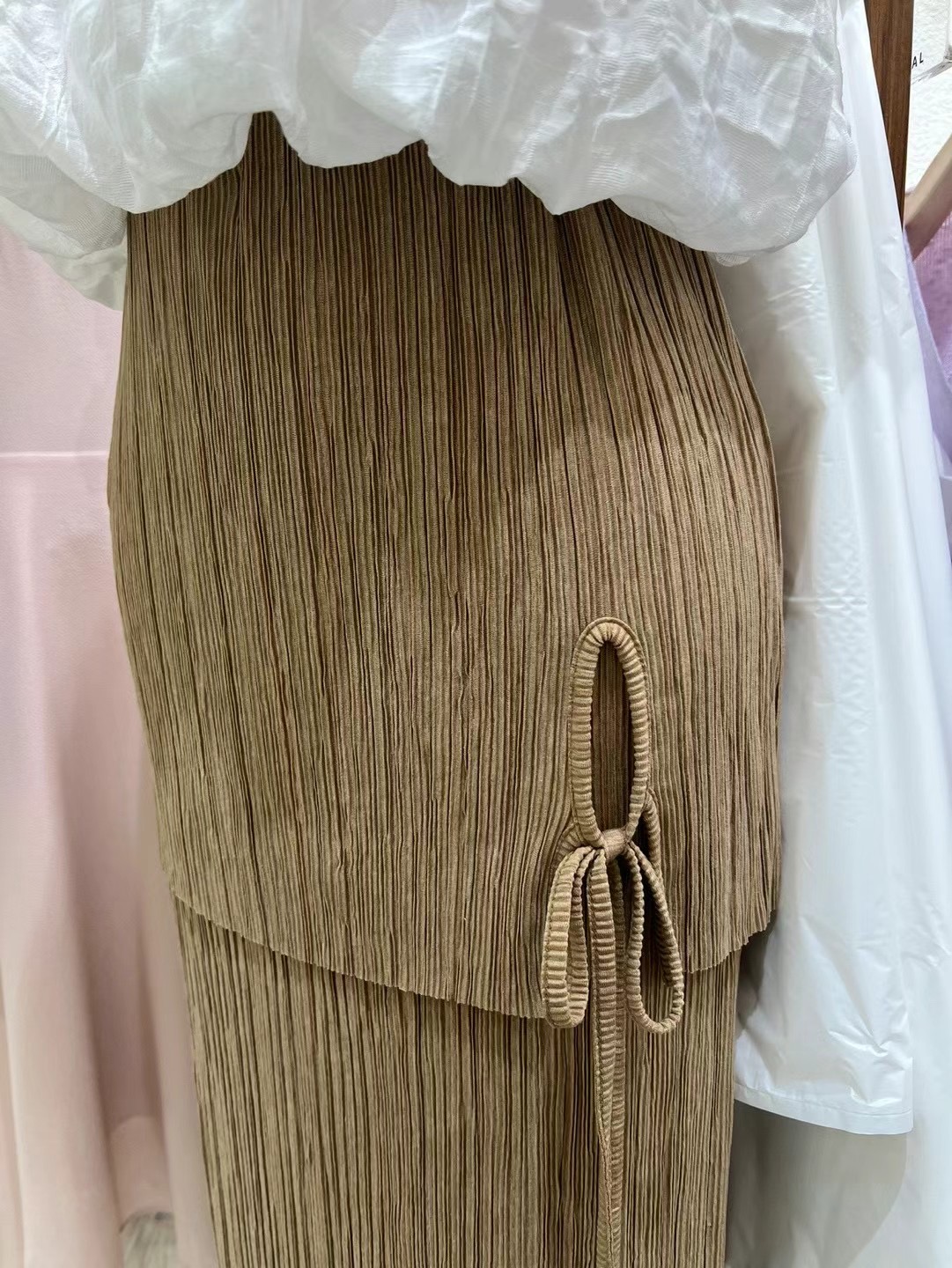 PALPAL直郵韓國代購女裝新品24春夏休閑真品職業時尚長裙PALPAL長裙