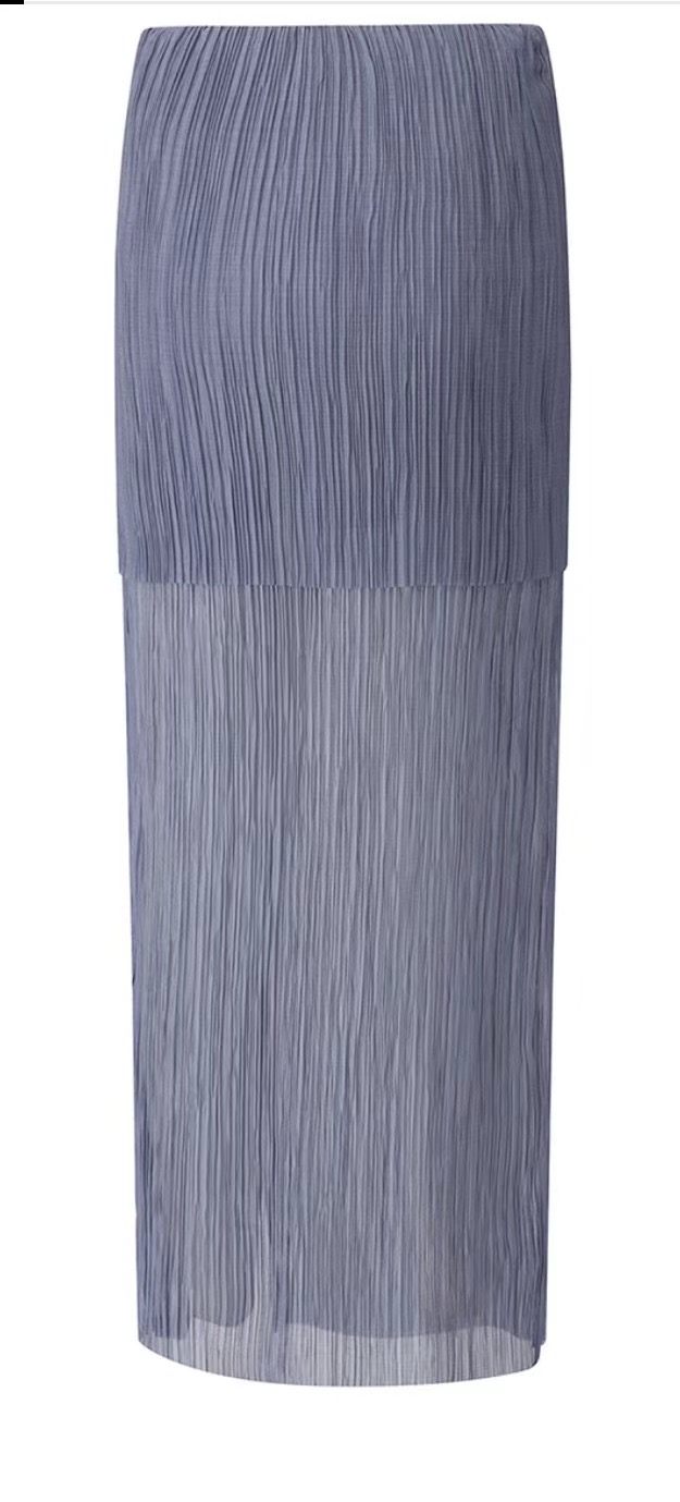 PALPAL直郵韓國代購女裝新品24春夏休閑真品職業時尚長裙PALPAL長裙