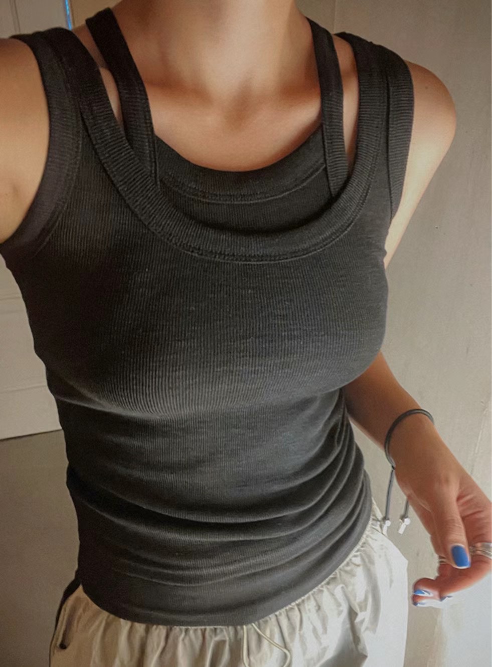 PRANA韓國直郵東大門實拍女裝新款職業熱賣真品人氣時尚套裝PRANA/CLOTHINK套裝圖色3