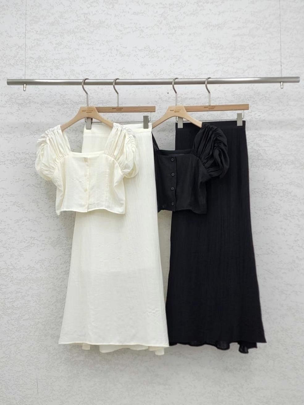 RUNWAY-OT直郵韓國代購女裝新品24春夏真品人氣熱賣套裝RUNWAY-OT套裝圖色2左二色