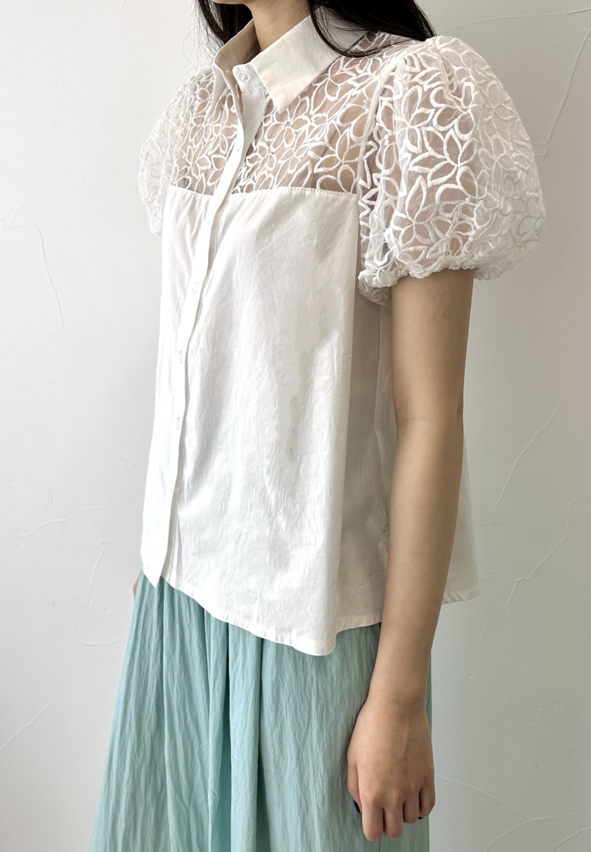 CLASSY-O直郵韓國代購女裝新款24春夏真品人氣襯衫蕾絲衫CLASSY-O襯衫/蕾絲衫