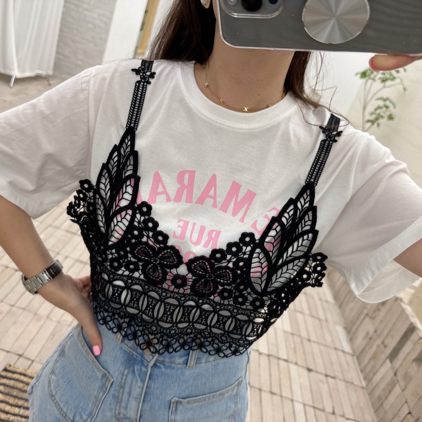 LOVABLE韓國直郵東大門實拍女士新品休閑真品推薦時尚熱賣T恤LOVABLET恤