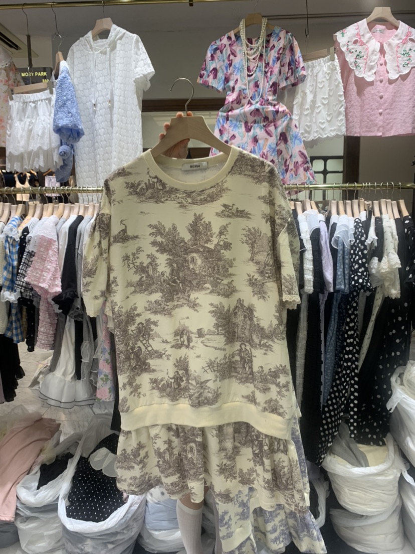 BE&be韓國直郵東大門實拍女裝新款職業24秋夏人氣連衣裙BE&be連衣裙圖色2