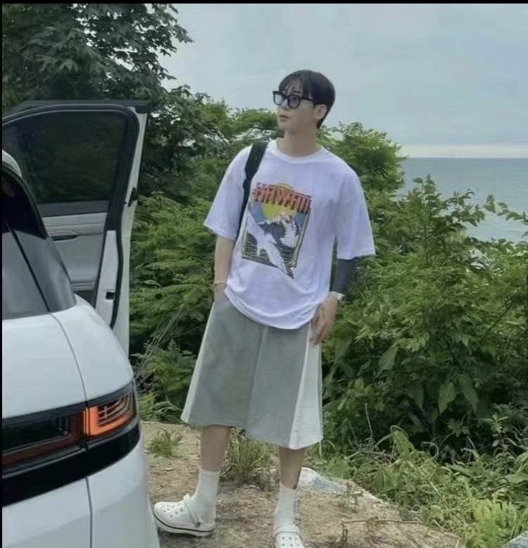 HAZZLE-男裝直郵韓國代購女士新款推薦真品24秋夏休閑褲HAZZLE-男裝休閑褲