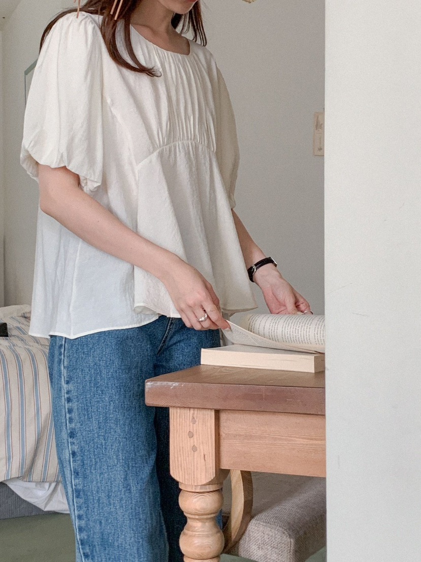 I BLLE韓國直郵東大門實拍女裝新品24春夏職業襯衫蕾絲衫I BLLE襯衫/蕾絲衫