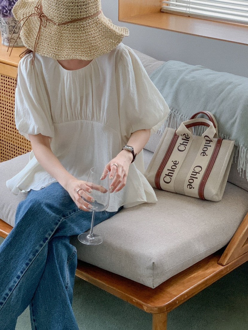 I BLLE韓國直郵東大門實拍女裝新品24春夏職業襯衫蕾絲衫I BLLE襯衫/蕾絲衫