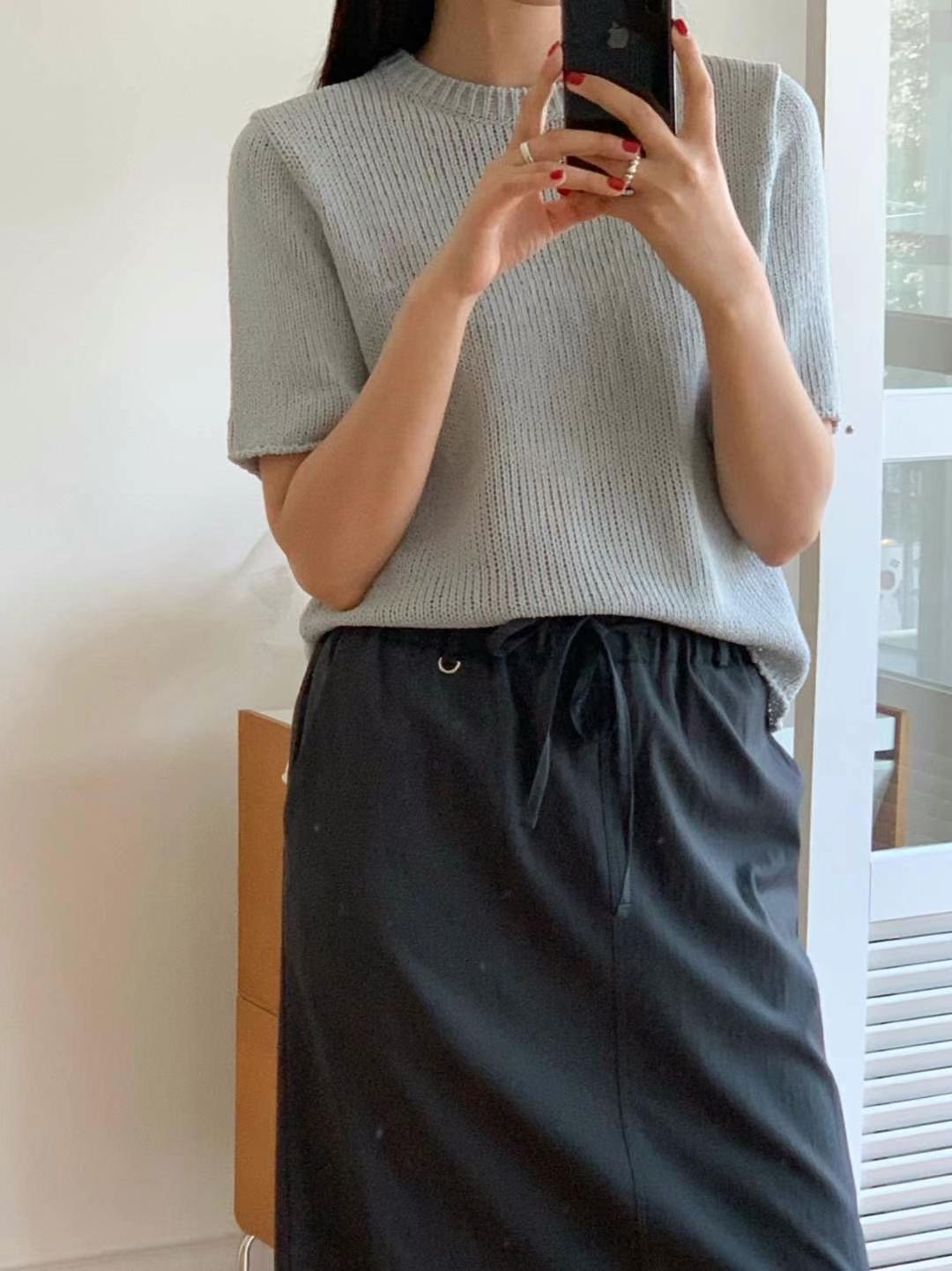 BLANK直郵韓國代購女士新款休閑人氣熱賣時尚推薦職業針織衫BUTTON 12針織衫