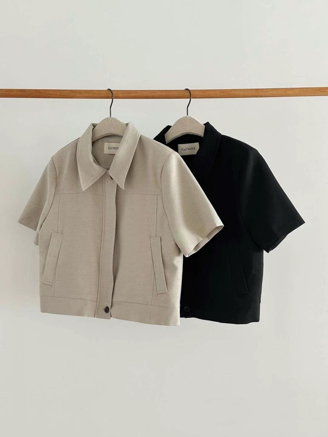 BLANK韓國直郵東大門代購女裝新品職業24秋夏人氣真品夾克BUTTON 12夾克