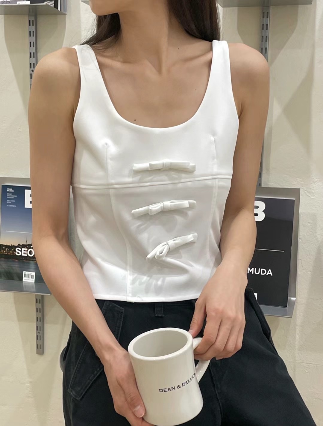 IMMENSE韓國直郵東大門實拍女士新款24秋夏推薦人氣吊帶背心IMMENSE吊帶/背心