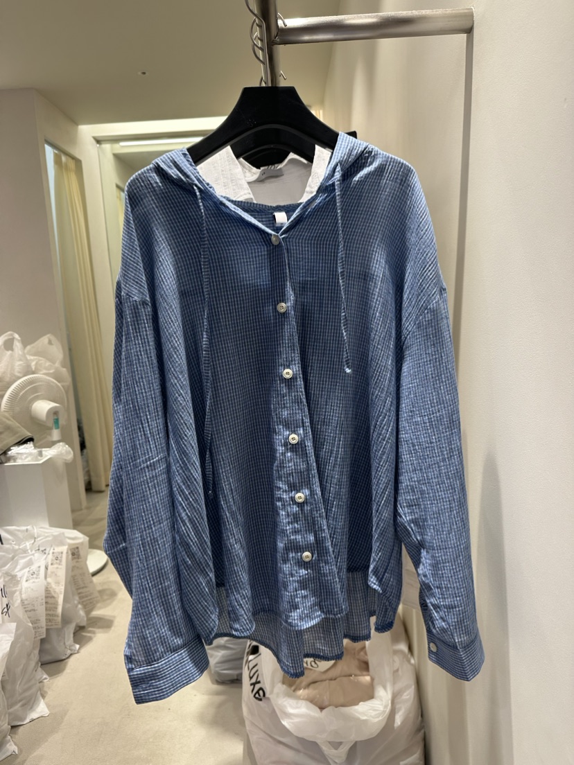 LIL直郵韓國代購女裝新品24春夏人氣推薦休閑真品襯衫蕾絲衫LIL襯衫/蕾絲衫圖色2