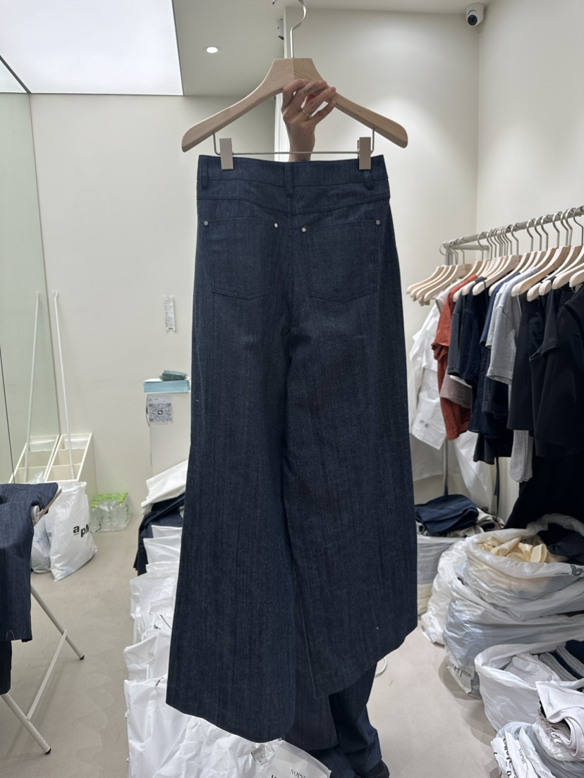 NOPSIS韓國直郵女裝新品人氣時尚熱賣休閑真品牛仔褲牛仔布NOPSIS牛仔褲