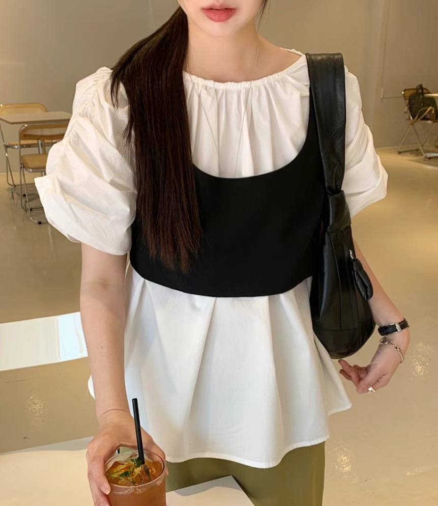 SAGE韓國直郵女裝新款真品職業時尚熱賣推薦休閑24秋夏吊帶背心SAGE吊帶/背心