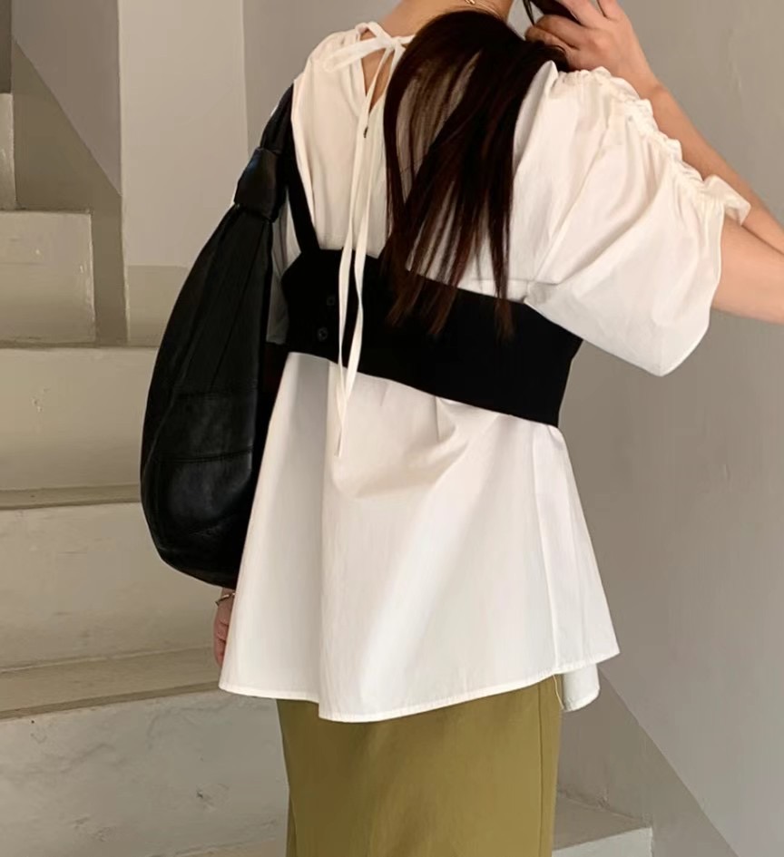 SAGE韓國直郵女裝新款真品職業時尚熱賣推薦休閑24秋夏吊帶背心SAGE吊帶/背心
