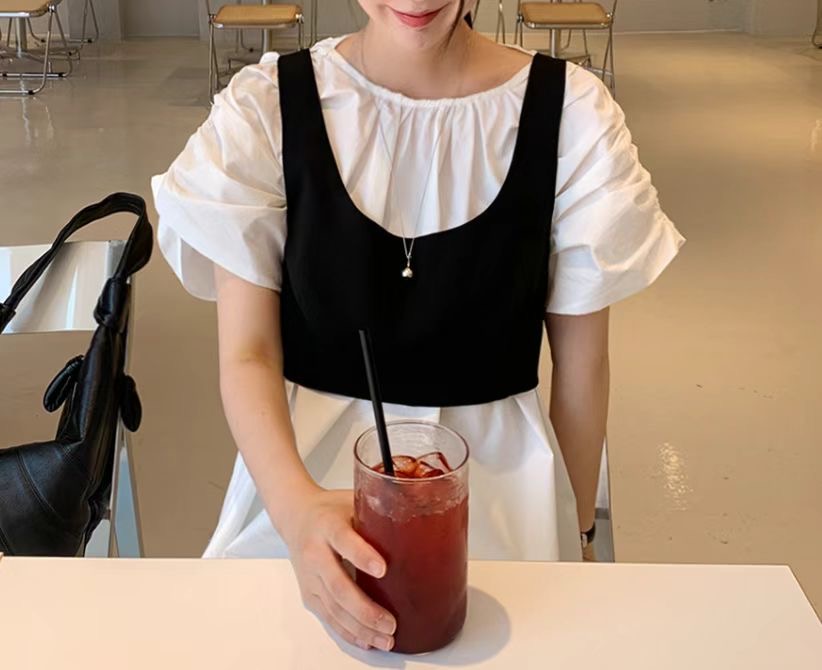 SAGE韓國直郵女裝新款真品職業時尚熱賣推薦休閑24秋夏吊帶背心SAGE吊帶/背心圖色2