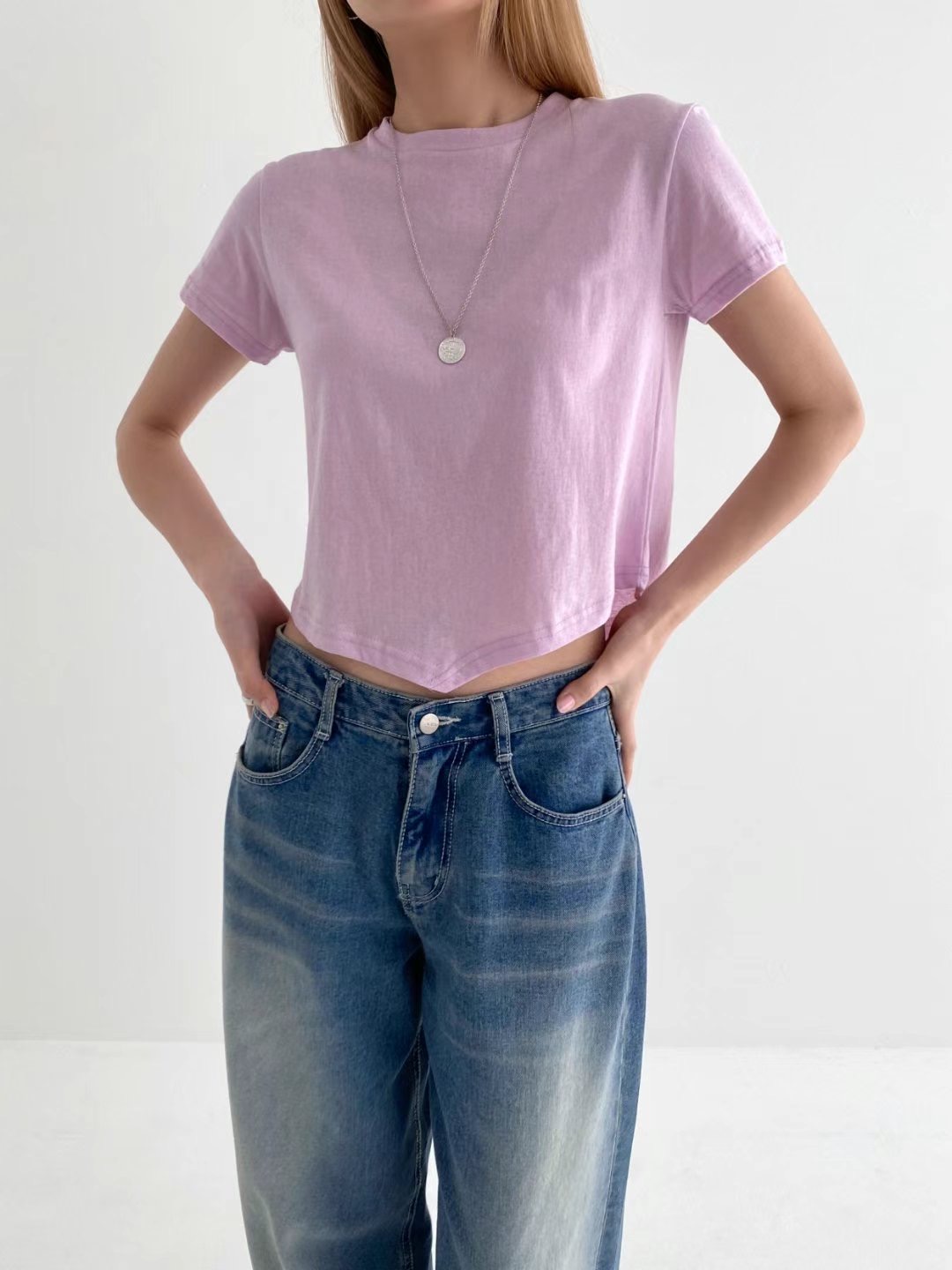 QUEENS MADE韓國直郵東大門代購女裝新品推薦休閑熱賣人氣T恤QUEENS MADET恤圖色3
