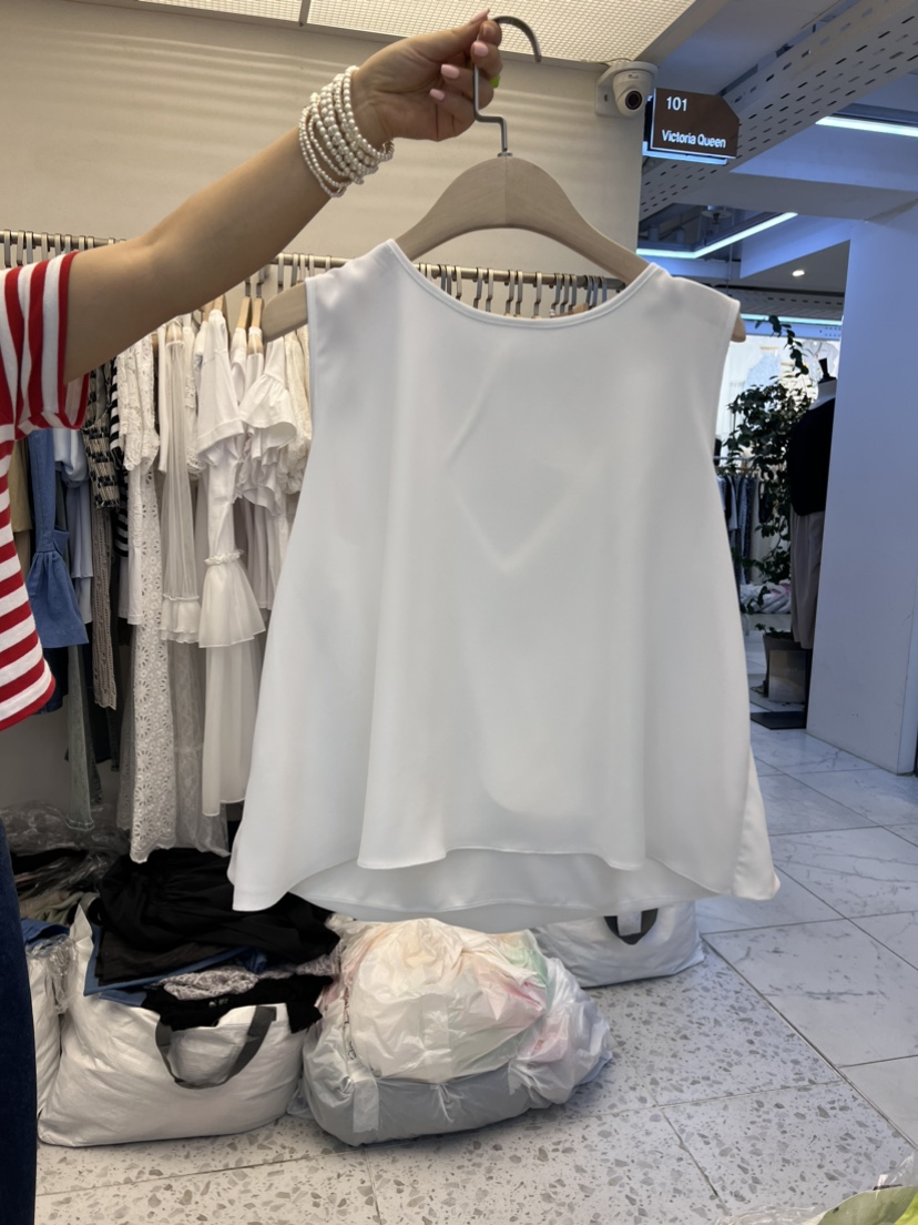 VICTORIA QUEEN韓國直郵東大門代購女裝新品職業襯衫蕾絲衫CAT.S襯衫/蕾絲衫圖色2