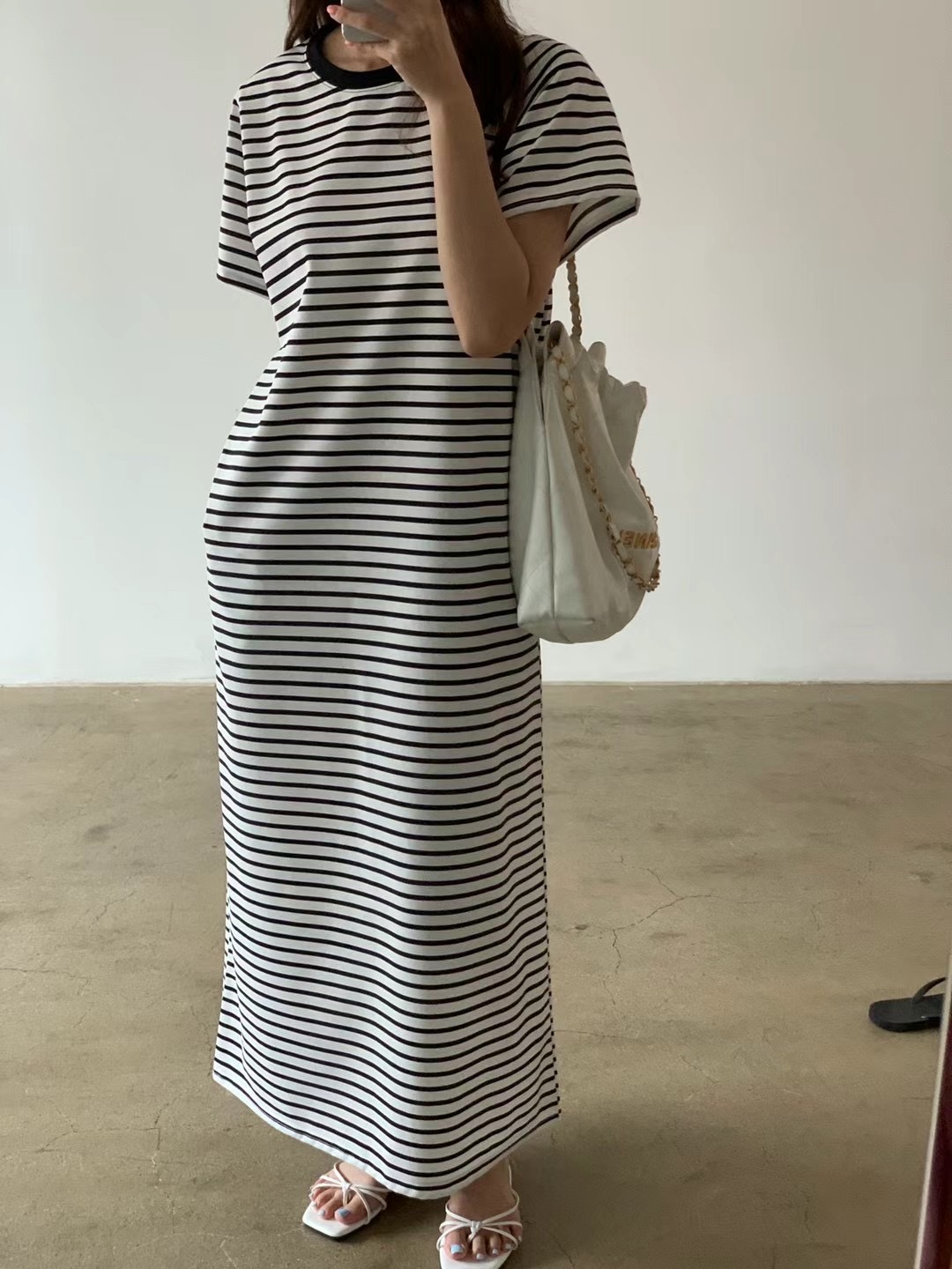 around110韓國直郵東大門代購女裝新款休閑真品熱賣連衣裙around110連衣裙