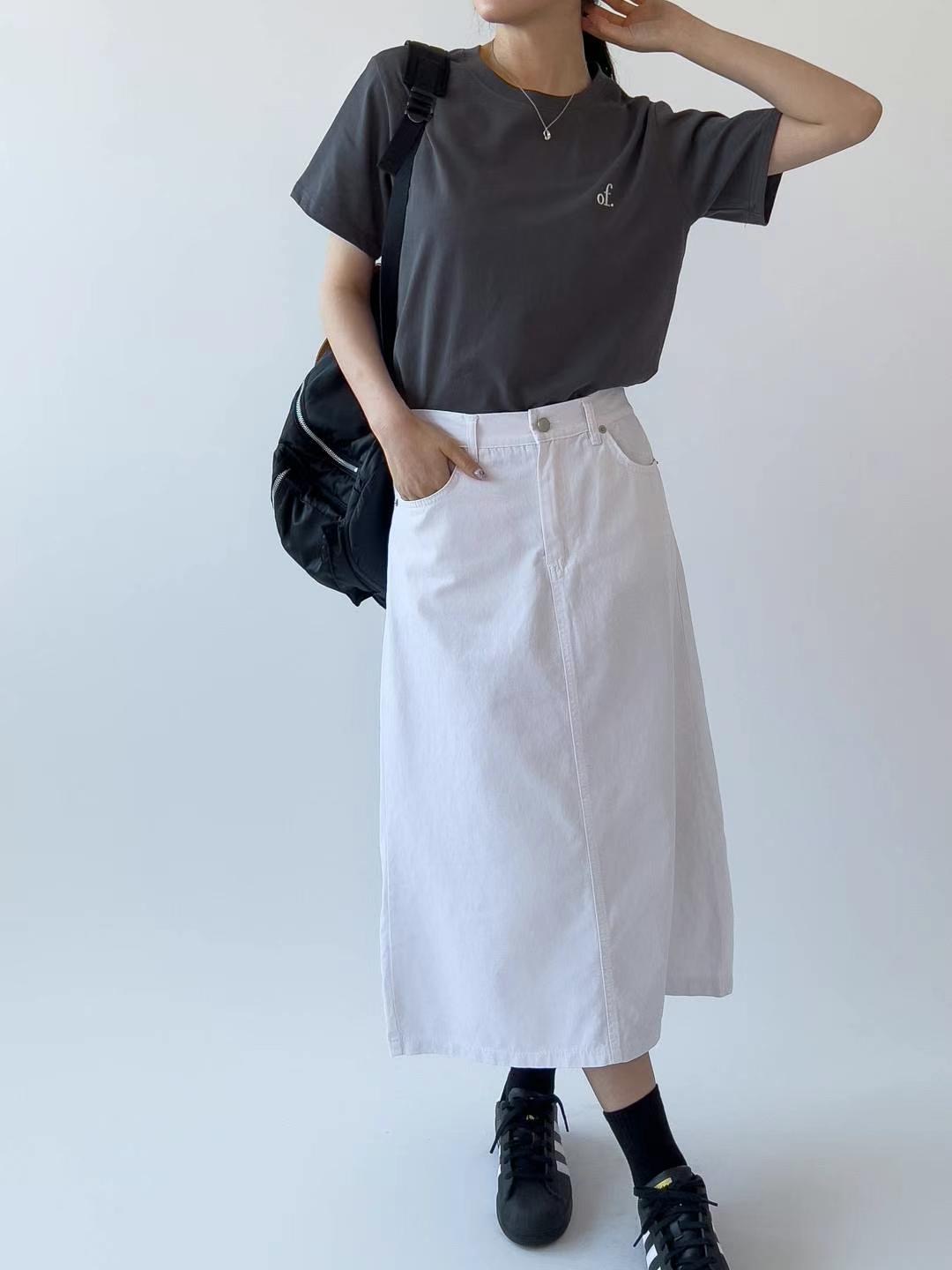 HACKER韓國直郵東大門實拍女裝新品職業時尚推薦半身裙中短裙HACKER半身裙/中短裙