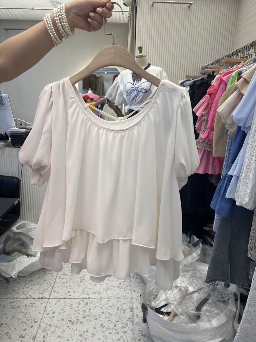 VICTORIA QUEEN韓國直郵女裝新款24春夏人氣熱賣襯衫蕾絲衫CAT.S襯衫/蕾絲衫