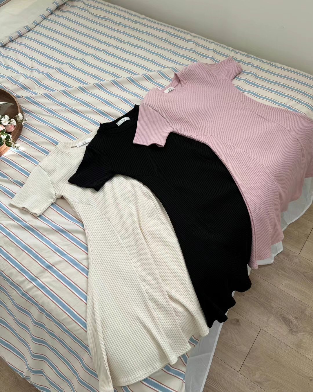 LOSTILE韓國直郵東大門實拍女裝新品休閑熱賣時尚24春夏連衣裙THE ZOA連衣裙