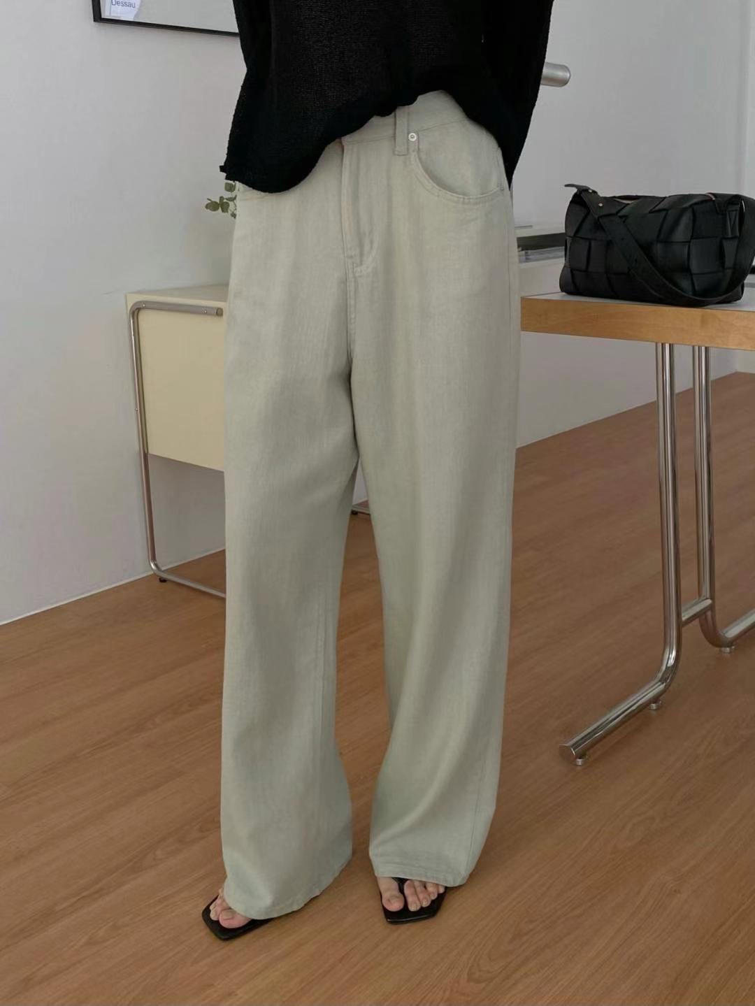 M.STORY直郵韓國代購女裝新款24春夏推薦真品休閑休閑褲M.STORY休閑褲