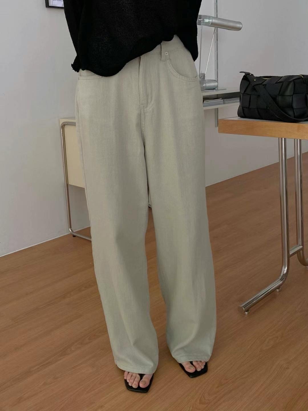 M.STORY直郵韓國代購女裝新款24春夏推薦真品休閑休閑褲M.STORY休閑褲圖色1