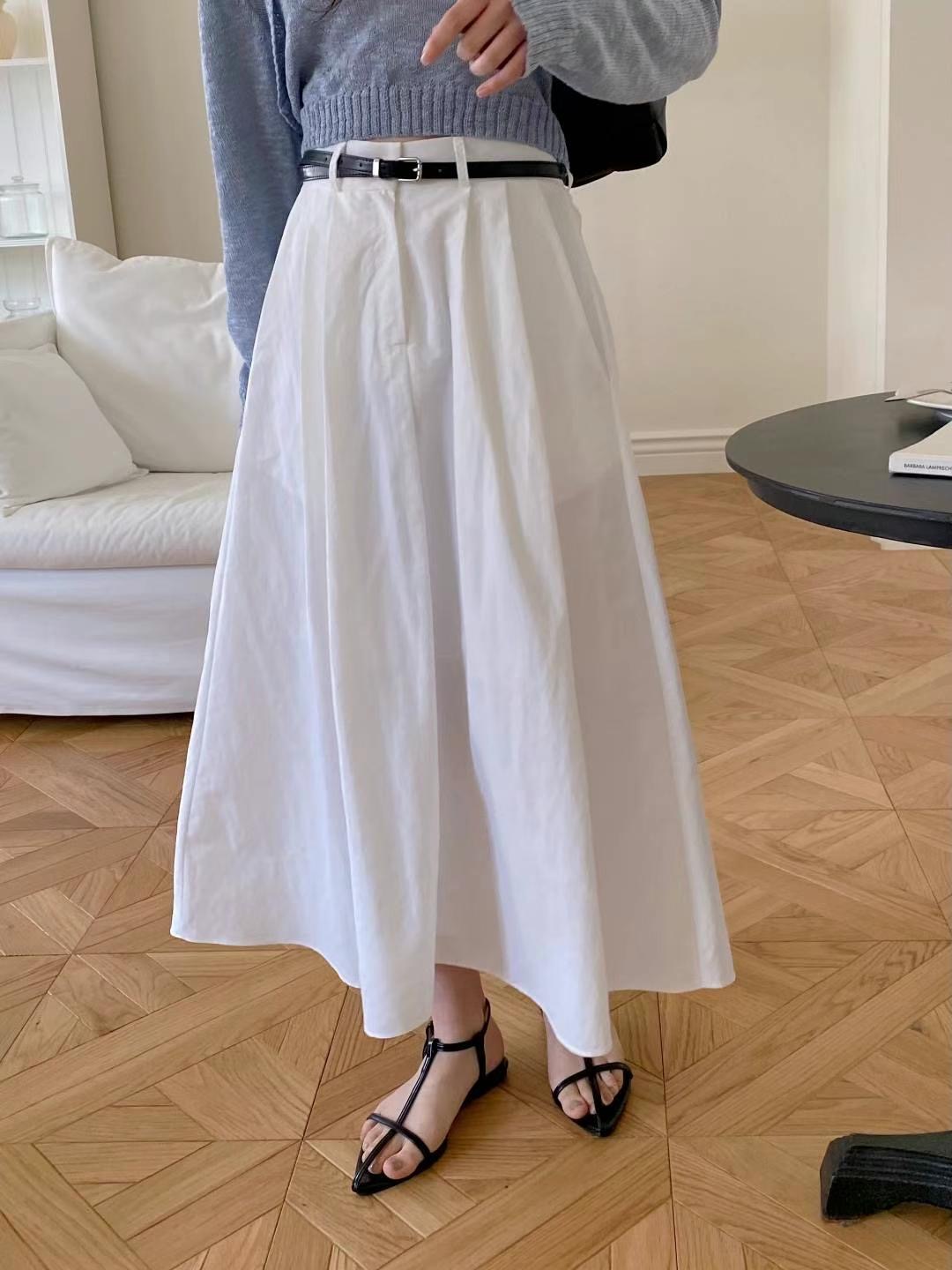 M.STORY韓國直郵東大門實拍女裝新品24春夏推薦休閑長裙M.STORY長裙圖色2