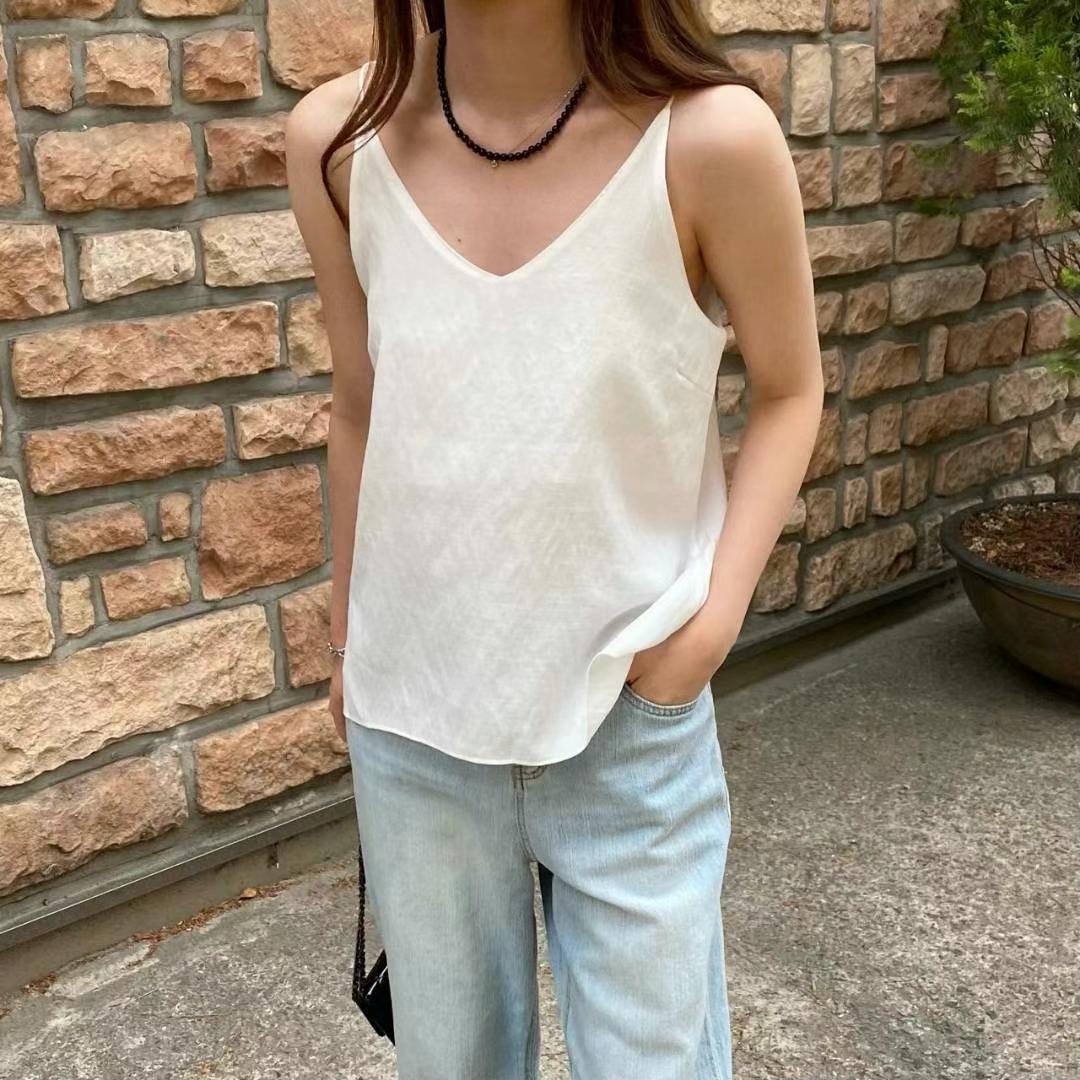 M.STORY直郵韓國代購女裝新品休閑推薦熱賣24春夏吊帶背心M.STORY吊帶/背心