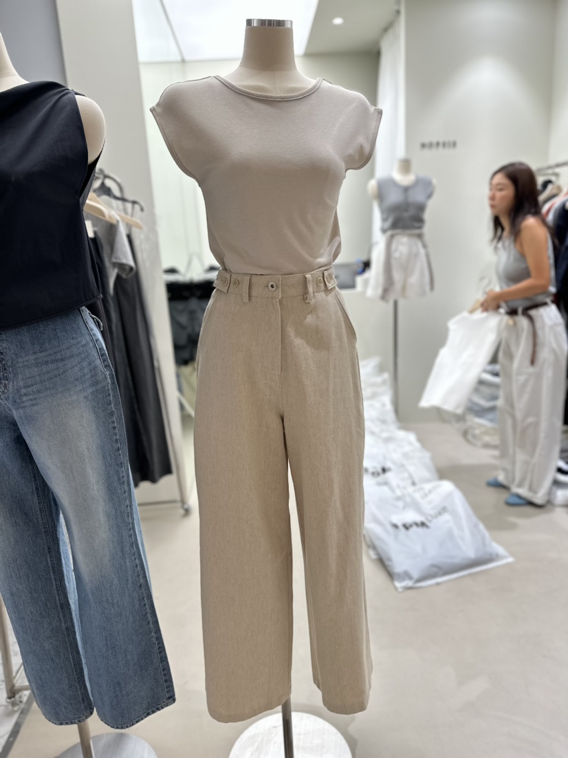 NOPSIS韓國直郵東大門實拍女裝新款熱賣休閑真品人氣休閑褲NOPSIS休閑褲