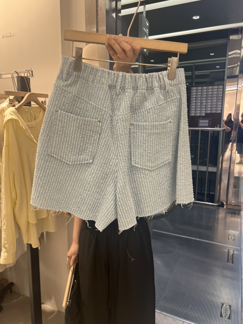 W AND J韓國直郵女裝新品推薦職業熱賣24秋夏真品人氣短褲W AND J短褲