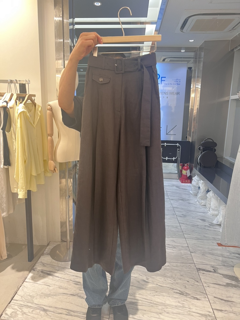W AND J韓國直郵女裝新品人氣24秋夏推薦真品職業休閑褲W AND J休閑褲圖色2