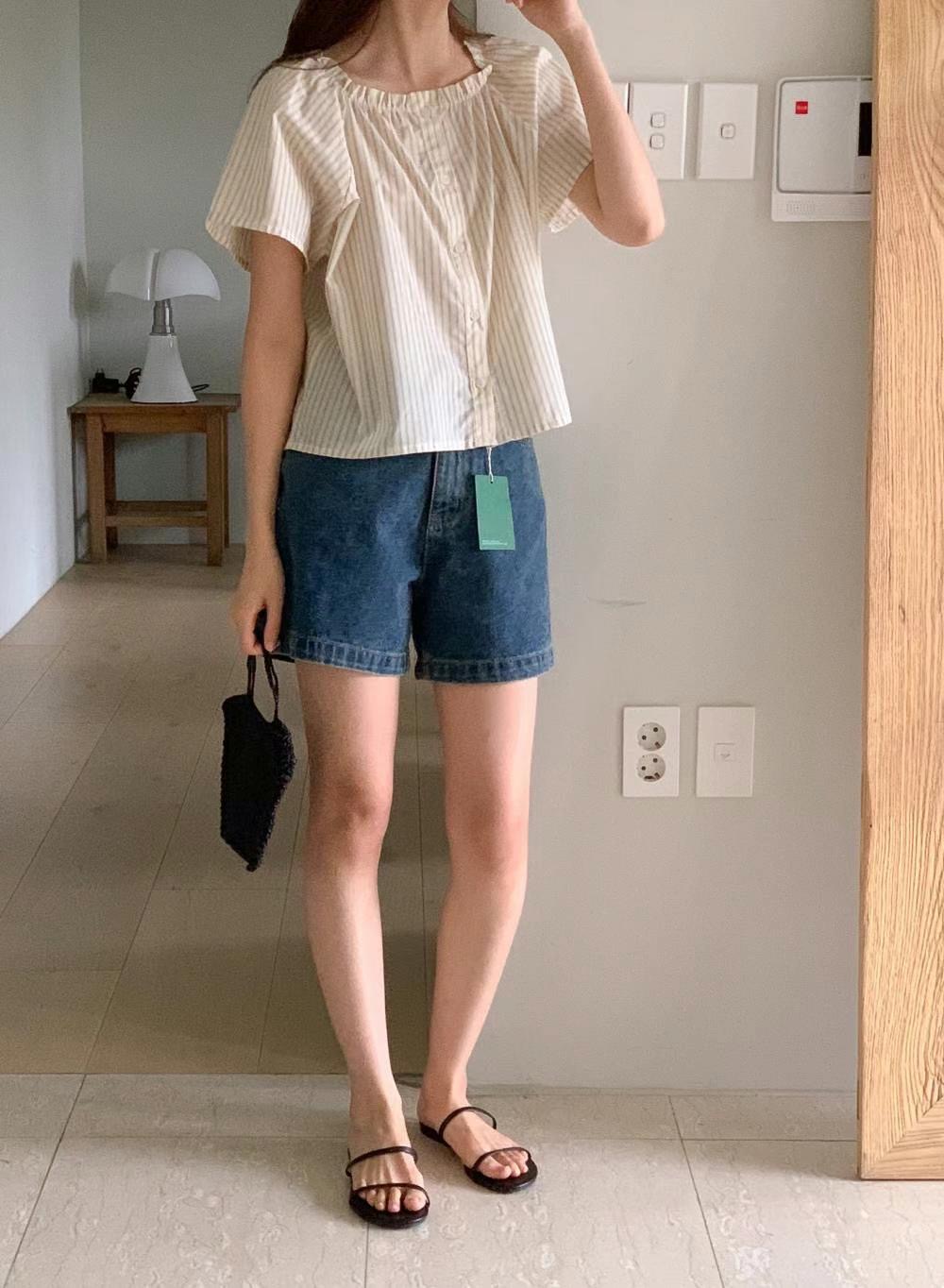 SOARE直郵韓國代購女裝新款休閑時尚推薦真品熱賣襯衫蕾絲衫SOARE襯衫/蕾絲衫圖色2