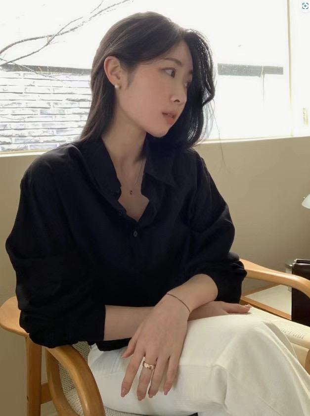 SOARE韓國直郵女裝新款時尚真品休閑人氣熱賣職業襯衫蕾絲衫SOARE襯衫/蕾絲衫圖色4