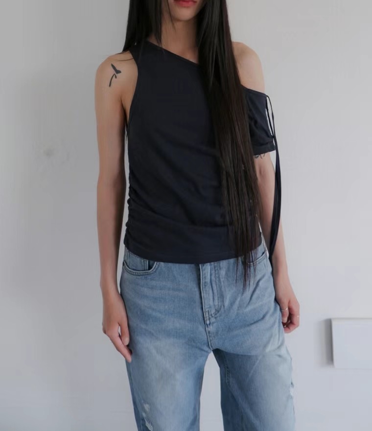OEUF韓國直郵女裝新款休閑職業真品24春夏推薦時尚人氣T恤OEUFT恤圖色3