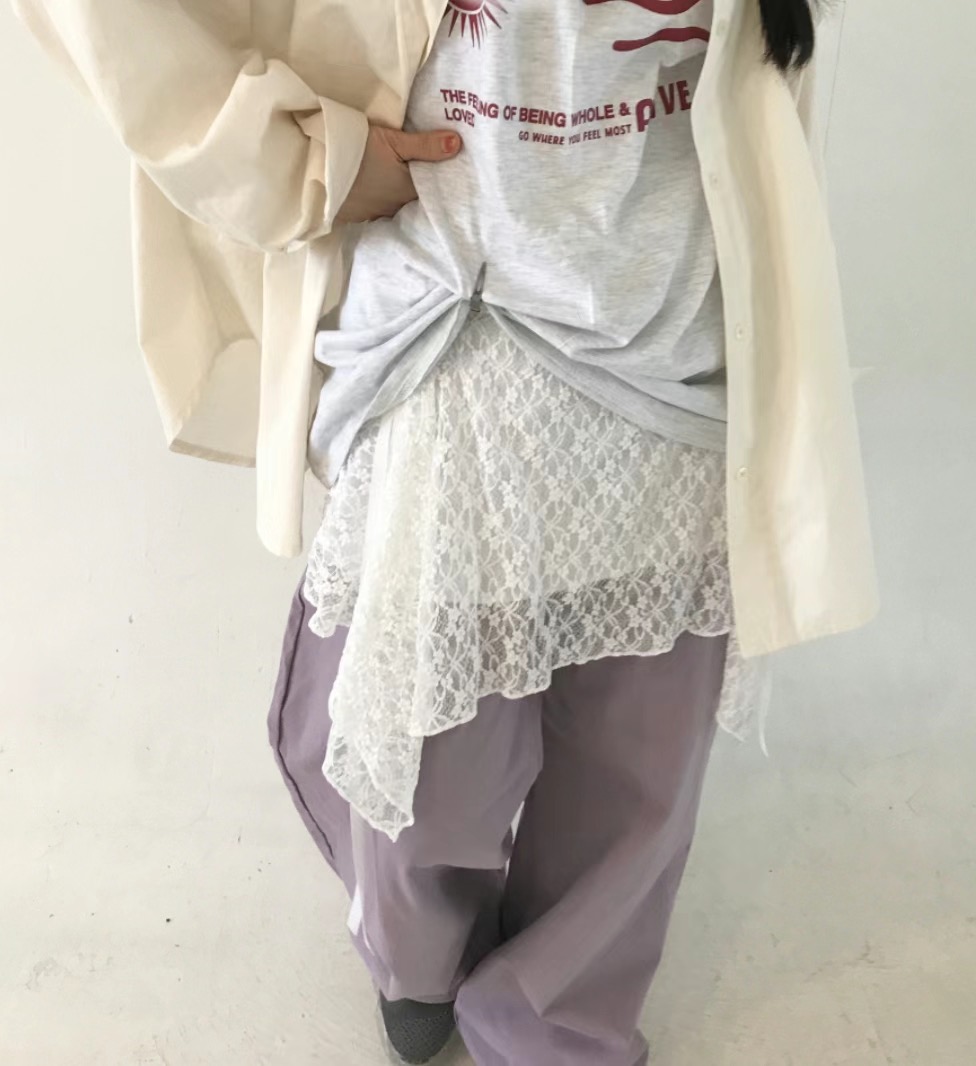 OEUF韓國直郵東大門實拍女裝新品24春夏職業熱賣人氣短裙OEUF短裙