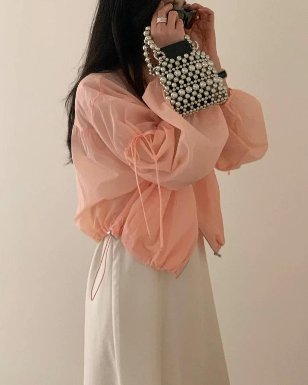 리커먼드韓國直郵東大門代購女裝新品真品休閑24春夏夾克LONDON LACE夾克