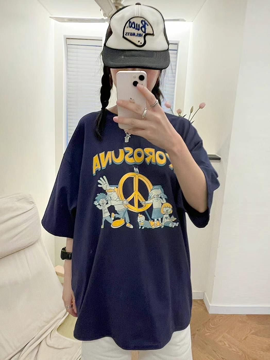MAGASIN-OT直郵韓國代購女裝新品休閑推薦真品職業24春夏T恤MAGASIN-OTT恤