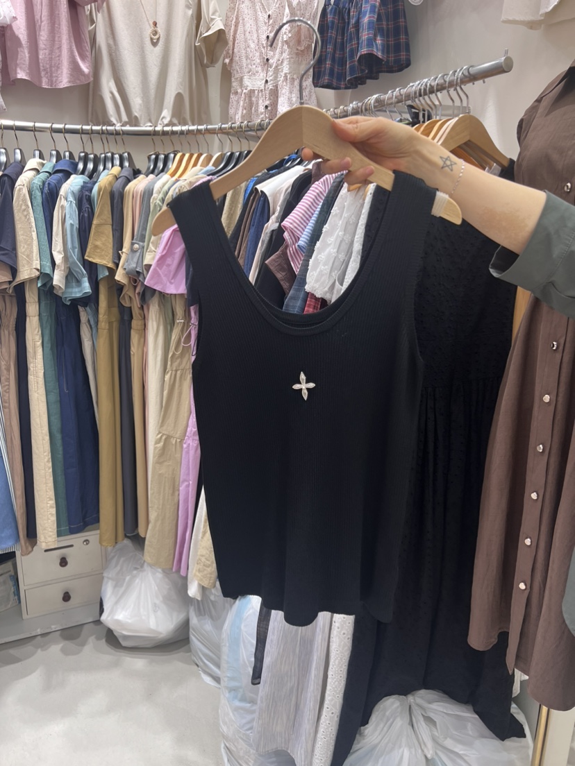 BIKINI韓國直郵東大門代購女裝新款時尚真品熱賣人氣吊帶背心BIKINI吊帶/背心圖色2