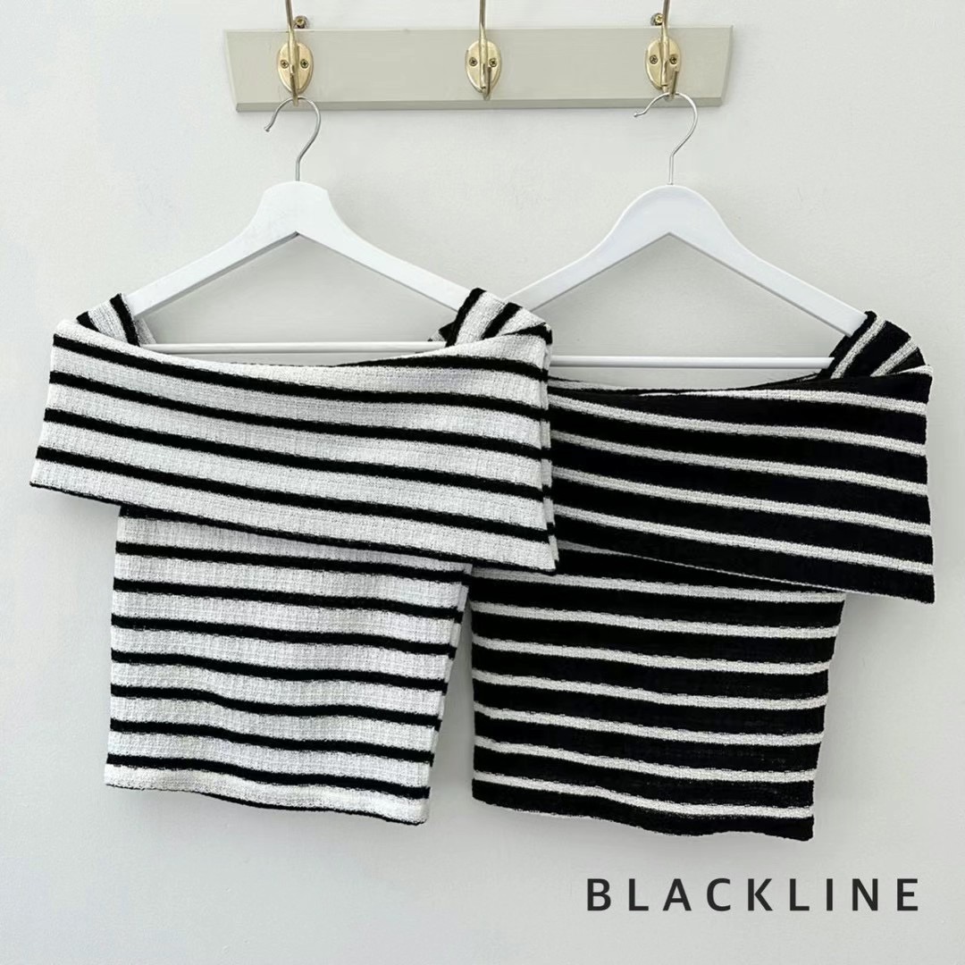 BLACK LINE韓國直郵女裝新品24春夏熱賣真品時尚推薦T恤BLACK LINET恤