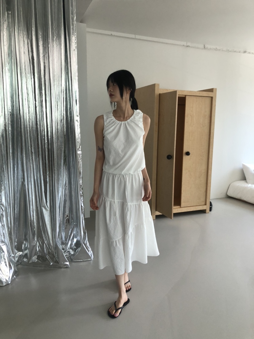 FLASH韓國直郵女士新品推薦熱賣24秋夏休閑人氣真品吊帶背心FLASH吊帶/背心