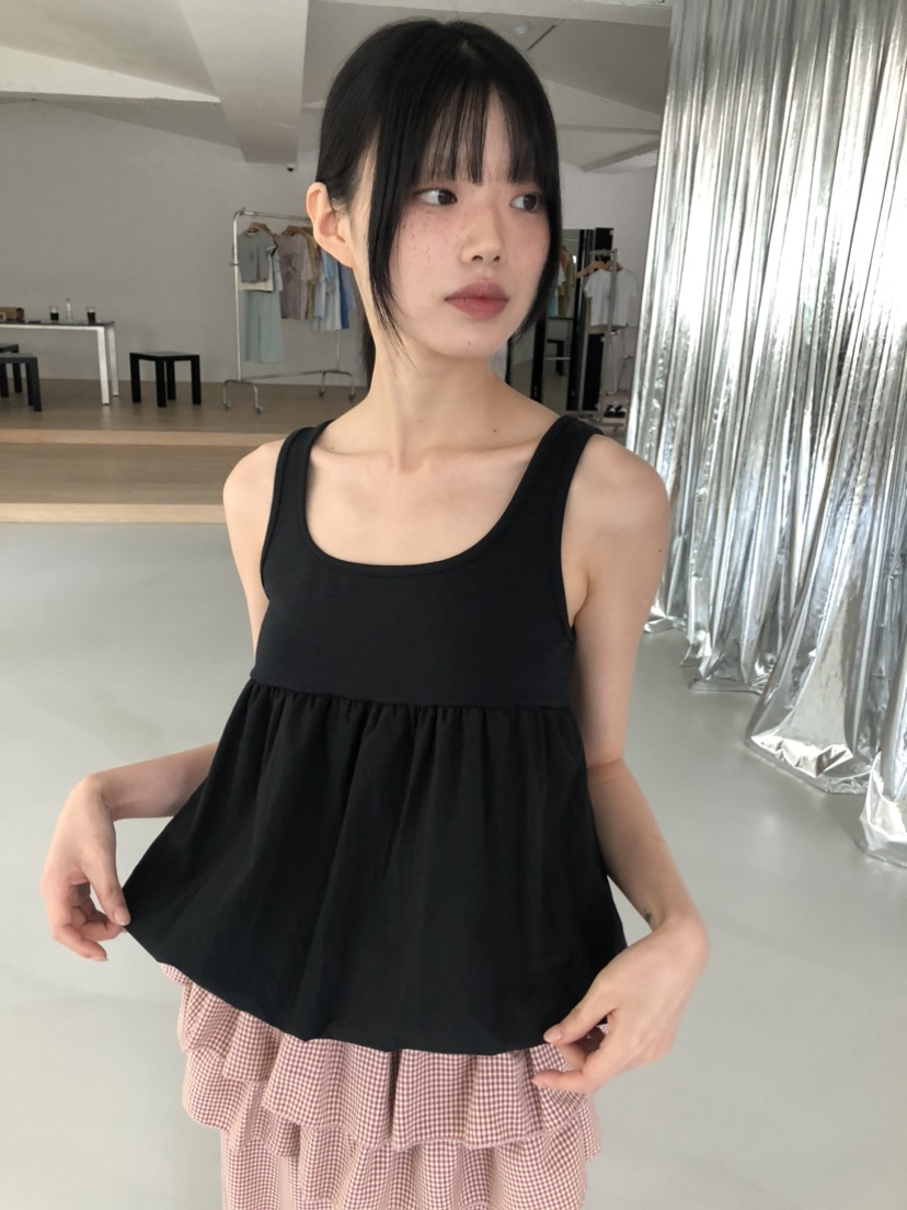 FLASH韓國直郵女士新款休閑人氣熱賣24秋夏職業時尚吊帶背心FLASH吊帶/背心