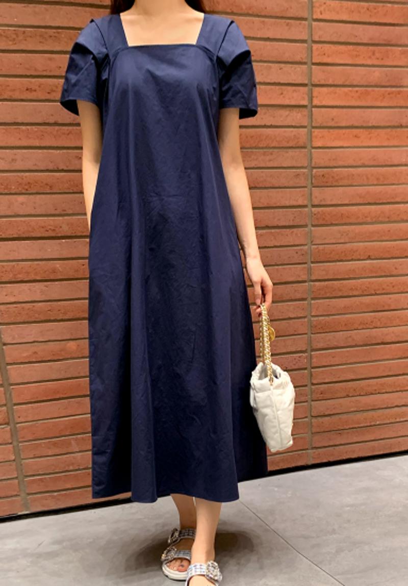 直郵韓國代購女士新品時尚休閑人氣熱賣推薦真品24秋夏連衣裙連衣裙圖色2