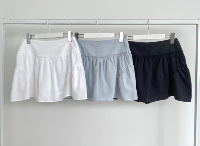 直郵韓國代購女裝新品24秋夏休閑時尚人氣熱賣職業真品短裙短裙