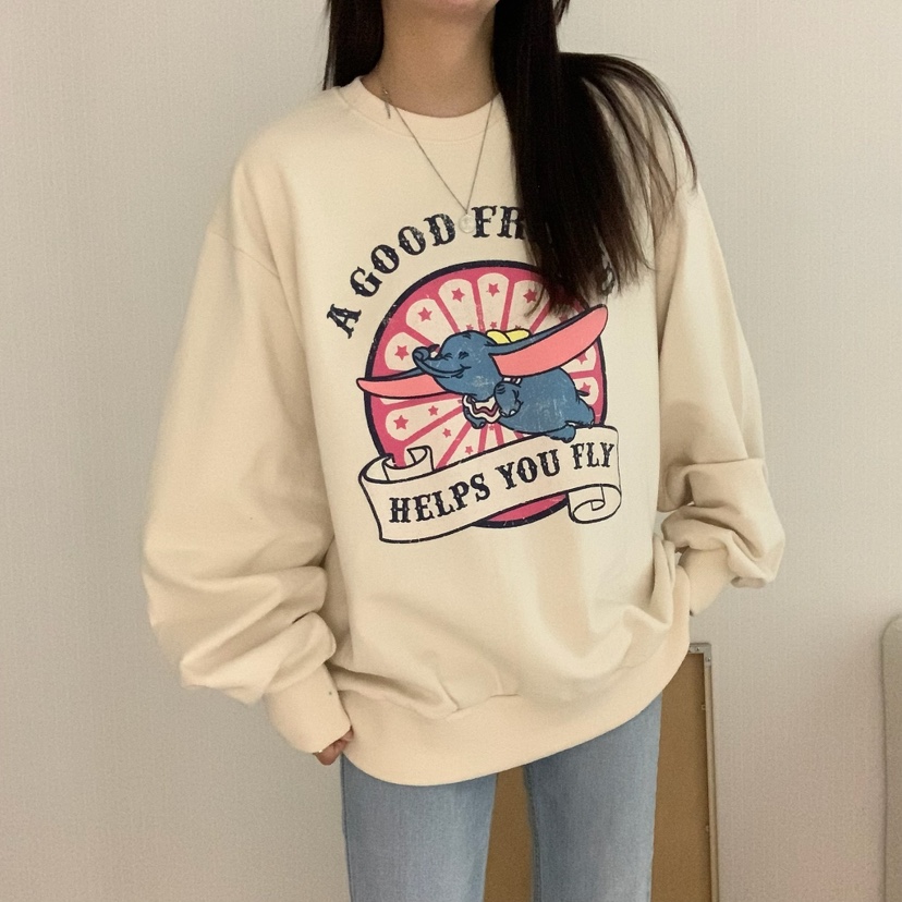 FROMJINI韓國直郵東大門實拍女裝新品24春夏職業休閑衛衣FROMJINI衛衣