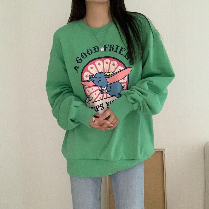 FROMJINI韓國直郵東大門實拍女裝新品24春夏職業休閑衛衣FROMJINI衛衣