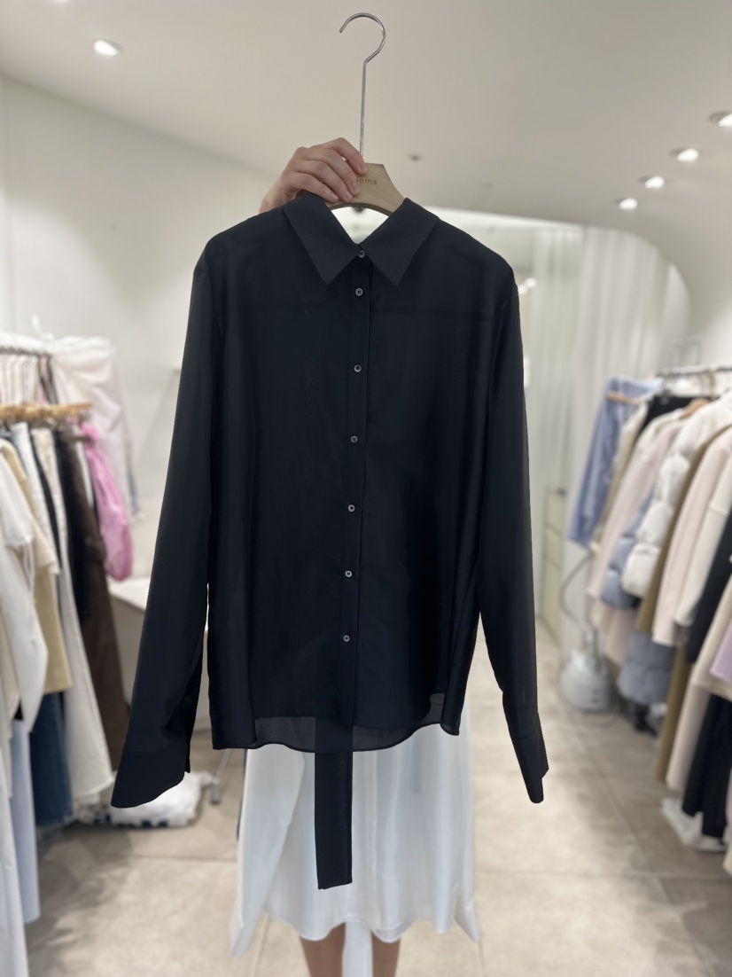 cornerbloom/3rooms韓國直郵東大門代購女士新款人氣襯衫蕾絲衫THE SUIT BAR襯衫/蕾絲衫圖色2